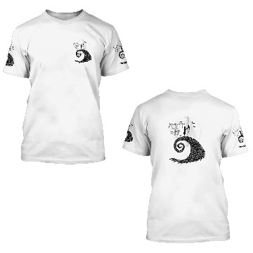 Discover Disney The Nightmare Before Christmas Jack And Sally 3D T Shirts