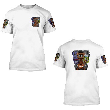 Discover Five Nights at Freddys 3D T Shirts