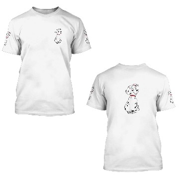 Discover Disney 101 Dalmatians Rollys Back Baseball Tees 3D T Shirts