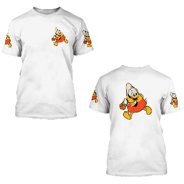 Discover Disneyss Donald Duck Candy Corn Costume Spooky Cute Halloween 3D T Shirts