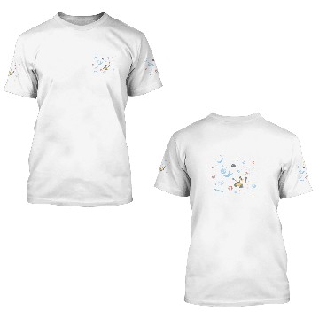 Discover Disney Pixar Wall-E Eve In Space Baseball Tees 3D T Shirts