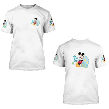 Discover Disney Mickey Oh Boy Easter Baseball Tees 3D T Shirts