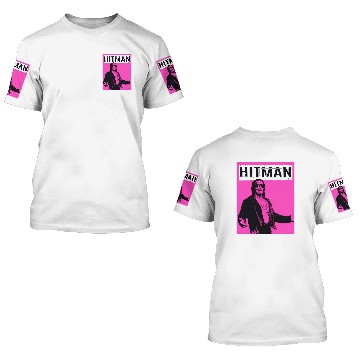 Discover Hit Man - Bret Hart - 3D T Shirts