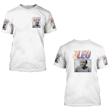 Discover Uncle Leo 90s Style Aesthetic Design - Seinfeld Tv Show - 3D T Shirts
