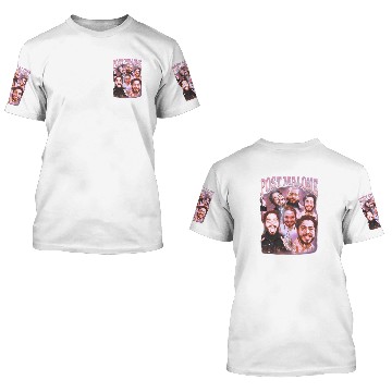 Discover Post Malone 3D T Shirts, Post Malone Printed Graphic 3D T Shirts