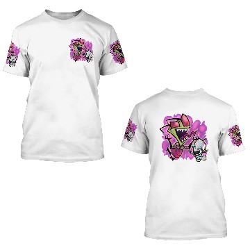 Discover Invader Zim - Invader Zim - 3D T Shirts