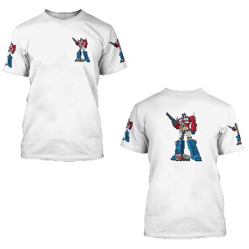 Discover Optimus Prime - Transformers - 3D T Shirts