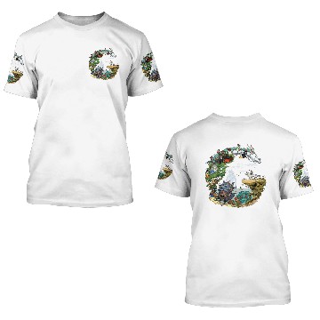 Discover Studio Ghibli 3D T Shirts, Miyazaki World 3D T Shirts