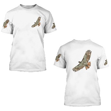 Discover Bhymer Red Tail Hawk 3D T Shirts
