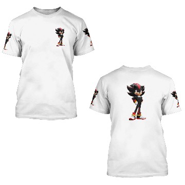 Discover Sonic 2 Shadow The Hedgehog Movie 3D T Shirts