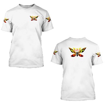 Discover Mosura Mothra Exclusive - Mothra - 3D T Shirts
