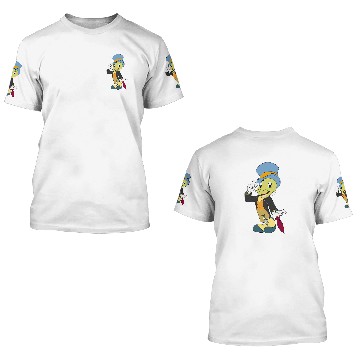 Discover Jiminy Cricket - Pinnochio - 3D T Shirts