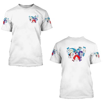 Discover Ruby Gloom heart 3D T Shirts