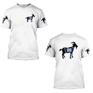 Discover CeeDee Lamb GOAT - Ceedee Lamb - 3D T Shirts