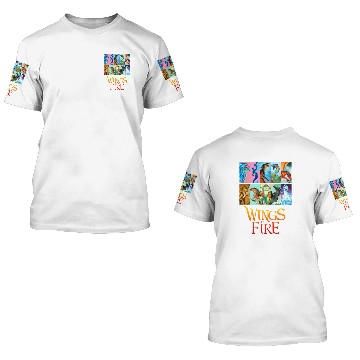 Discover Vintage Wings Of Fire All Together 3D T Shirts