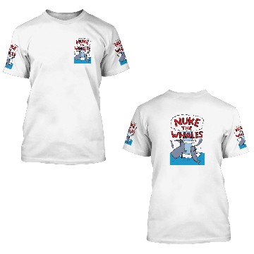 Discover Nuke The Whales - Simpsons - 3D T Shirts