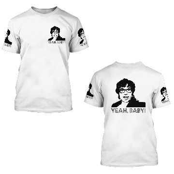 Discover Austin Powers - Yeah Baby! - Austin Powers - 3D T Shirts