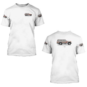 Discover Land Cruiser 60 Grey - Land Cruiser - 3D T Shirts