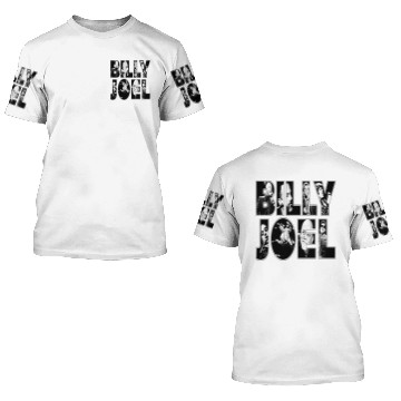 Discover Billy Joel 3D T Shirts