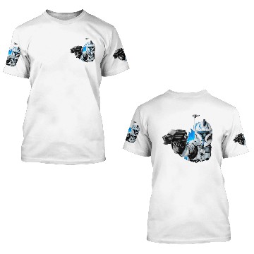 Discover Rex...Captain Rex - Isatonic - 3D T Shirts