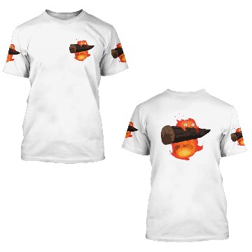 Discover Calcifer 3D T Shirts