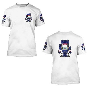 Discover Soundwave Transformers Chibi - Transformers - 3D T Shirts
