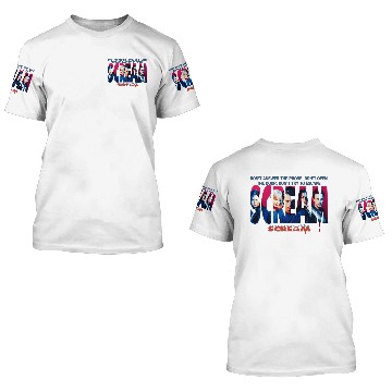 Discover Scream Movie Vintage 3D T Shirts