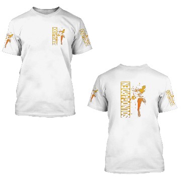 Discover Soundgarden Louder Than Love Baseball Tees 3D T Shirts