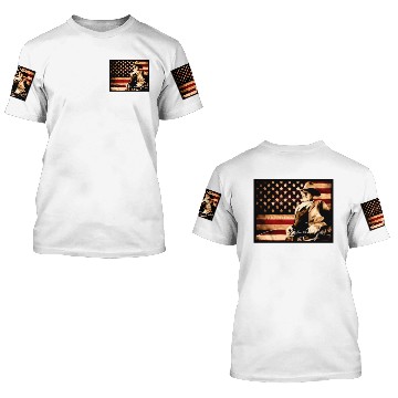 Discover John Wayne Signature Stars 3D T Shirts