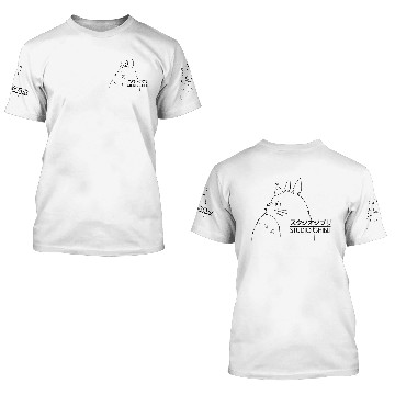 Discover Totoro Studio Ghibli Unisex 3D T Shirts