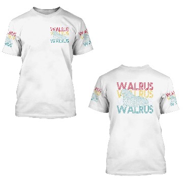 Discover Walrus - Walrus - 3D T Shirts