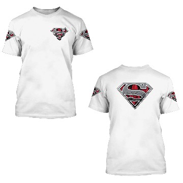 Discover Superman Logo Grunge 3D T Shirts