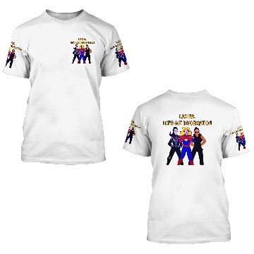 Discover Ladies Lets Get Information Ms Marvel 3D T Shirts