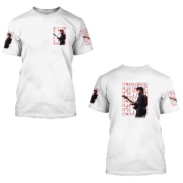 Discover Elvis Presley  68 Comeback Special Rock Band 3D T Shirts