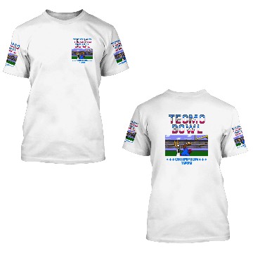 Discover Tecmo Bowl Champion 1989 3D T Shirts