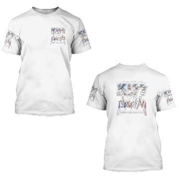 Discover Kiss Rock Band 3D T Shirts