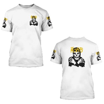 Discover Misfits Classic Skull 3D T Shirts