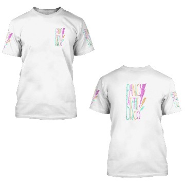 Discover Panic At The Disco Lightning 3D T Shirts