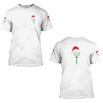 Discover Christmas Golf 3D T Shirts