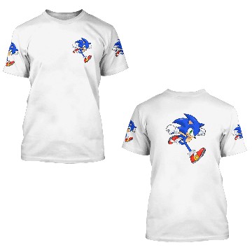 Discover Sonic - Sonic - 3D 3D T Shirts