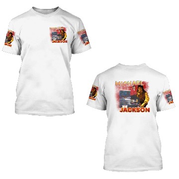Discover Michael Jackson Vintage 3D T Shirts
