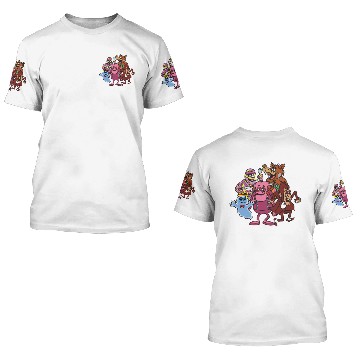 Discover Cereal Monsters T ShirtCereal Monster Group 3D T Shirts