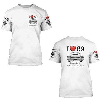 Discover 1969 Road Runner 3D T Shirts