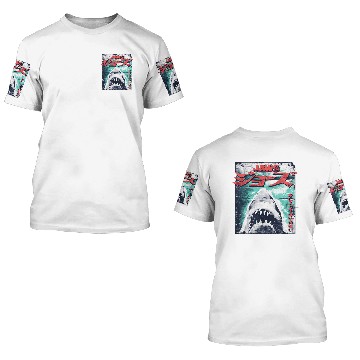 Discover Jaws Japanese Cool Vintage 3D T Shirts