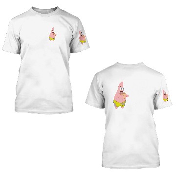 Discover SpongeBob SquarePants - Patrick Star - Enigma 3D T Shirts