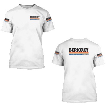 Discover Vintage 70s 80s Style Berkeley  3D T Shirts