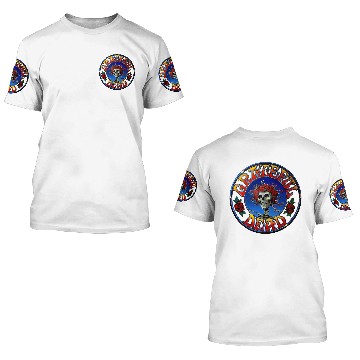 Discover Black The Grateful Dead Bertha Circle Official 3D T Shirts 3D T Shirts