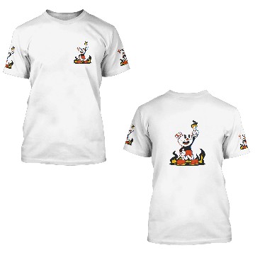 Discover It's A Knockout! - Cuphead - Cuphead - 3D T Shirts
