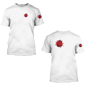 Discover Ladybug Collecting Beetles Bug Heart 3D T Shirts