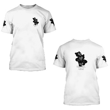 Discover Disney PIXAR Brave Bear Cubs Trouble Makers Baseball Tees 3D T Shirts